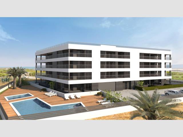 Apartmány přímo na pláži