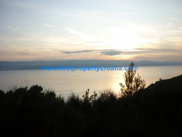 Building Land With Incredible Sea View In Omiš