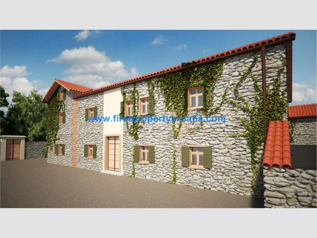 Character Property With Reconstruction Project Near Zadar