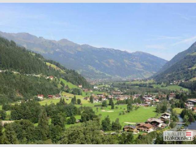 Bad Gastein s krásným výhledem